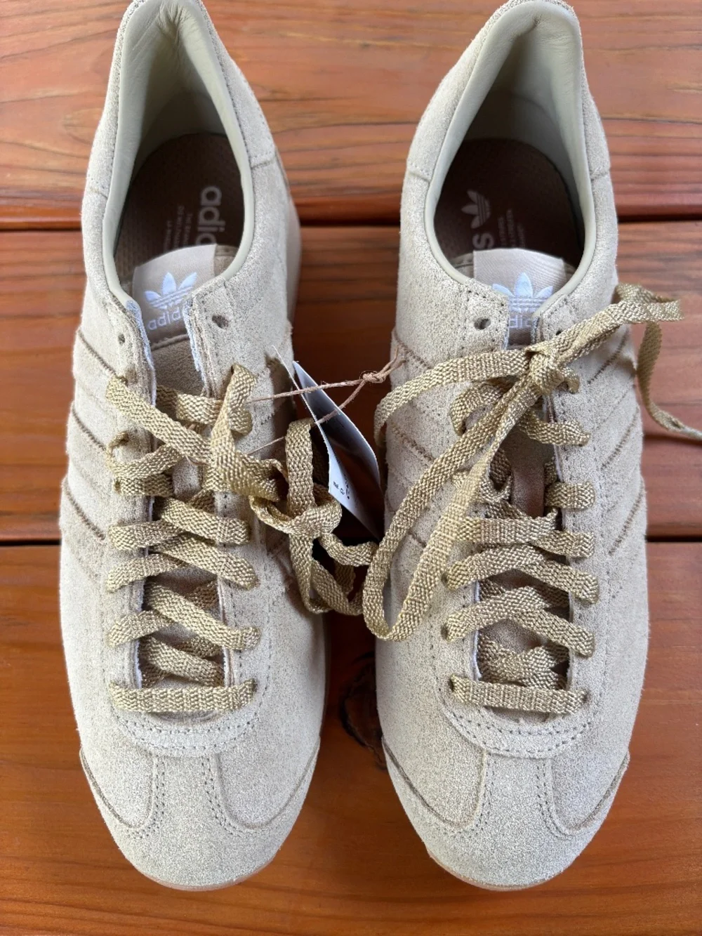 NWT Khaite x Adidas Country OG Men's Sneakers Size 7.5 Savanah Gum Suede Unisex